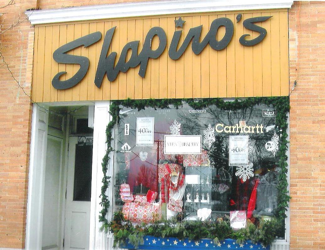 Shapiros Dept. Store, Brandon VT