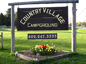 Country Village Campground Banner