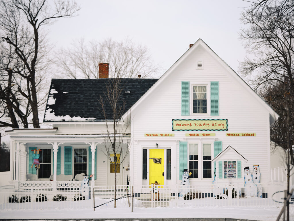 Vermont Folk Art Gallery Logo