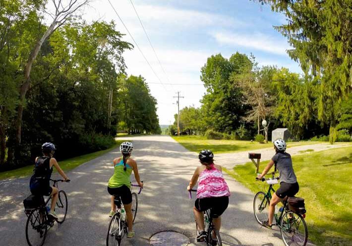 Bike, Hike, Run, Walk Logo